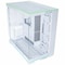 Lian Li Lian-Li  2 x 3.5 in. HDD or 2.5 in. SSD Full Tower Case, White O11DERGBW - alternate 2