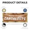 Signmission Farm Fresh Cantaloupe, 36 Inch x 96 Inch, Vinyl Banner B-96-30584 - alternate 3