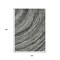 Homeroots 10' X 14' Taupe Charcoal And Ivory Abstract Washable Indoor Outdoor Area Rug 631262 - alternate 2