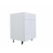 Cambridge Radiance 24 in. W x 21 in. D x 34.50 in. H Ready to Assemble Slab Bath Cabinet in White Gloss SA-VSB24-WG-KIT - alternate 5