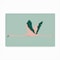 Trademark Fine Art Outdoor Canvas Art - Annie Warren  'Sherbet Flamingos I' Wall Art for Patios, or Gardens WAG35153-OC2232WR - alternate 4