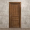 Sartodoors Sliding Pocket Door 28 x 80 inches, Ego 5012 Cognac Oak Veneer, Kit Rail Hardware, Solid Wood Int EGO5012PD-DKO-28 - alternate 4