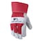 Wells Lamont Men's Outdoor Palm Work Gloves Red L, PR 4050 - alternate 1