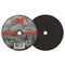 3M Abrasive Cut-Off Wheel, Type 1, 4 in Dia, 1/8 in Thick, Precision Shaped Ceramic, 36+ Grit 6459 - alternate 3