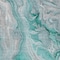 Homeroots 8' X 10' Teal Blue And Ivory Abstract Washable Indoor Outdoor Area Rug 617617 - alternate 3