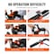 Vevor Tiller Cultivator Gas Powered 43CC 2-Stroke Garden Cultivator Lawn Garden 520S - alternate 4
