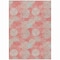Homeroots 5' X 8' Salmon Ivory And Sky Blue Polka Dot Washable Indoor Outdoor Area Rug 614708 - alternate 3