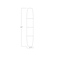 Skutchi Designs Arc Boat Conference Table, 45 in W, 264 in L, Grey HAR-ABOT-48x264-DOU-U779 - alternate 4