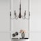 Jonathan Y Victoria 29" 6-Light Rustic Midcentury Iron LED Chandelier, Brown JYL7597A - alternate 5