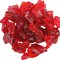 Homeroots Red Round Reflective Fire Pit Glass 479097 - alternate 2