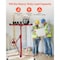 Vevor 11ft Drywall Lift 150 lbs Sheetrock Hoist Adjustable Arm Lockable Wheels Red HM5001 - alternate 2