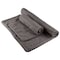 Wakeman 2-Piece Yoga Mat Towel and Gym Towel Set Sweat Absorbent & Quick Drying with Corner Pockets HT-YOGA-GRY - alternate 1