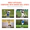 Vevor 5x7ft Lacrosse Baseball Rebounder Softball Bounce Pinchback Training Net SSPDYFTW001 - alternate 3