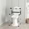 Flash Furniture HERCULES Bi-Level Folding Walker w/Adjustable Height, Interchangeable Wheels/Feet, Dual Frame, Gray DC-HY8150L-GRY-GG - alternate 4