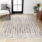 Jonathan Y Ziri Moroccan Geometric Cream/Gray 3 ft. x 5 ft. Area Rug MOH210A-3 - alternate 1