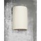 Luxury Lighting Gilly 15 in Ceramic Half Cylinder Outdoor Wall Light, Paintable White Bisque Finish, 2PK (2) 103-00-W-ud-7 - alternate 2