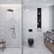 Apollo Tile White 1x12 Bianco Carrara Marble Polished Pencil Liner Tile Trim 0.5 sqft/case, 10PK APLMCA881PA - alternate 4