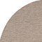 Homeroots 8' Beige Round Indoor Outdoor Area Rug 522447 - alternate 4