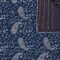 Homeroots 50" X 70" Blue and Gray Kantha Cotton Paisley Throw Blanket with Embroidery 332338 - alternate 2