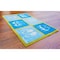 Floortex Door Mat, Nylon Fibres, 0.2 in Thick, Multi-colored, 20 in W x 30 in L FR4ER2030SS - alternate 2