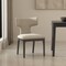 Manhattan Comfort Eloria Wood Chenille Side Chair in Taupe - Set of 2 DC1622-2 - alternate 1