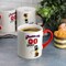Peanuts Best in Sports Varsity 4 Piece 19 Ounce Stoneware Mug Set in White and Red 750123597M - alternate 4