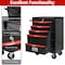 Wrightmaster 21 in. W x 13 in. D 5-Drawers Metal Roller Cabinet Tool Chest in Black ZR-245231 - alternate 3
