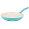Martha Stewart Everyday Rexford 12 Inch Ceramic Nonstick Aluminum Frying Pan in Teal 141012.01 - alternate 1