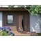 Vdomdoors Front Exterior Prehung Steel Door Ronex1077 Teak 96 Transom Window Sidelite Entry Metal Modern RONEX1077EXD-OAK-W36xH96+16-RH-I - alternate 3
