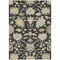 Homeroots 10' X 14' Black And Ivory Floral Washable Indoor Outdoor Area Rug 605192 - alternate 3