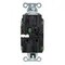 Hubbell Wiring Device-Kellems Straight Blade Receptacle, 5-15R, 15 A, 125V AC, 2 Pole, 3 Wire, Surface Mount, Grounded DR15STGNTR - alternate 2