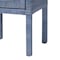 Bali & Pari Vivan Natural Rattan Nightstand, Navy Blue 272-14901-ZORO - alternate 3