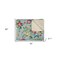 Homeroots 50" X 70" Pink Gray and Blue Kantha Cotton Floral Throw Blanket with Embroidery 328225 - alternate 3