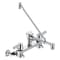 Delta Commercial 28C2: Two Handle 8 In Wallmount Service Sink Faucet 28C2383-AC - alternate 2