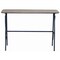 Homeroots 44" Brown and Black Solid Wood Writing Desk 489539 - alternate 1