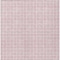 Homeroots 9' X 12' Pink And Ivory Geometric Washable Indoor Outdoor Area Rug 614771 - alternate 5