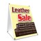 Signmission Leather Sale, 36 Inch x 24 Inch A-frame Yard Sign, Plastic Sign SBC-2436-Leather Sale - alternate 1