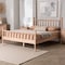 Baxton Studio Laurent Platform Bed with Spindle Bed Frame, Queen 266-14563-ZORO - alternate 5