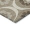 Homeroots 3' X 5' Taupe Brown And Ivory Medallion Washable Indoor Outdoor Area Rug 589650 - alternate 4