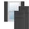 Ekena Millwork True Fit PVC, Two Board Joined Board-n-Batten Shutters, Shadow Mountain, 10 3/4W x 72H, PR TFP101BBF11X072SM - alternate 1