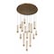 Euf Cambre, Chandelier , 16-Light, 32", Antique Brass, Travertine 50131-020 - alternate 2