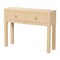 Bali & Pari Noah Grasscloth Console Table, Light Brown 265-14542-ZORO - alternate 1