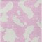 Homeroots 3' X 5' Pink And Ivory Abstract Washable Indoor Outdoor Area Rug 614557 - alternate 6