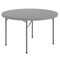 Flash Furniture Kathryn 4-Foot Round Granite Dark Gray Plastic Folding Table RB-48R-GY-GG - alternate 1