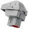 Bridgeport 1/2 in PVC Coated Liquidtight Connector 1255-PVC - alternate 1
