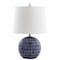 Jonathan Y Ronald 21" Ceramic LED Table Lamp, Navy JYL5044A - alternate 2