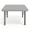 Flash Furniture Commercial Plastic Adjustable Height Classroom Activity Table-Soft Gray, 24 in SQ YU-YCX-002-2-SQR-TBL-SFTGY-GG - alternate 2