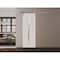 Sartodoors Modern Barn Door 18 x 84 inches, BASIC 3002 Ash Franko, 6.6FT Silver Rail Track Heavy Hardware Set BASIC3002BD-S-YAFR-1884 - alternate 2