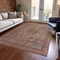 Homeroots 5' X 8' Pink And Mauve Medallion Washable Indoor Outdoor Area Rug 616071 - alternate 4