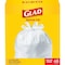 Glad 22435 Tall Kitchen Garbage Bag, 13 gal Capacity, Plastic, White 10012587224356 - alternate 1